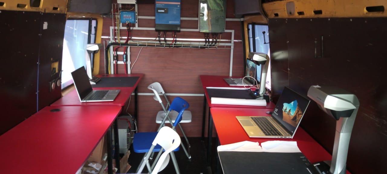 Camion de numérisation EC-MADA